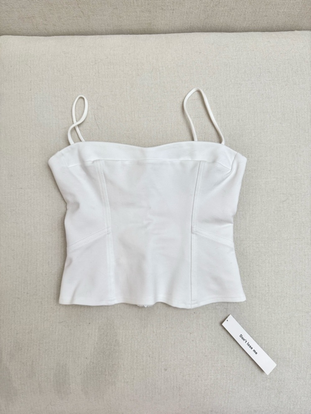 SOLD — NWT Reformation Winona Knit Top – White (XS)